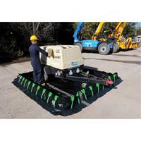 Ultra-Containment Berm&reg;, 179 US gal. Capacity, 4' W x 6' L x 12" H, Stake Wall PB Rental Co. Ltd.