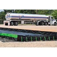 Ultimate Copolymer 2000 Ultra-Containment Berm&reg;, 179 US gal. Capacity, 4' W x 6' L x 12" H, Hinge Bracket PB Rental Co. Ltd.