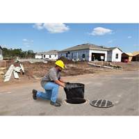 Bac de r&eacute;tention rond Ultra-Drain Guard avec orifice de trop-plein, Huile & s&eacute;diments, 25" - 29" lo x 25" - 29" la PB Rental Co. Ltd.