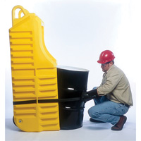 Drum Dolly, 26.5" L x 26.5" W x 5" H, 800 US gal. Spill Cap. PB Rental Co. Ltd.