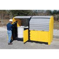 Kit dextension avec drain pour Ultra-Hard Top Spill Pallets, 64" lo x 79" la x 62" h, Capacit&eacute; de charge 9000 lb PB Rental Co. Ltd.