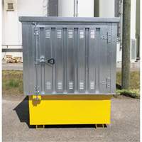 Couvercle rigide en acier Ultra-IBC, 71,1" lo x 83,1" la x 66,3" h, Capacit&eacute; de charge 5640 lb PB Rental Co. Ltd.