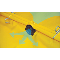 4-Drum Flexible Ultra-Spill Deck&reg; Bladder System, 110 US gal. Spill Capacity, 51" x 48" x 5" PB Rental Co. Ltd.