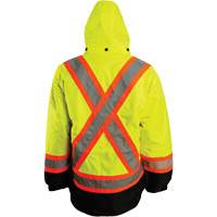 7-in-1 Jacket, Polyester, High Visibility Orange, Small PB Rental Co. Ltd.