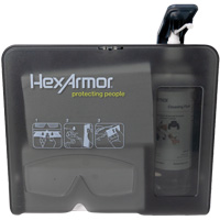 Station murale de nettoyage de lunettes, M&eacute;tal, 11,8" lo x 10,4" h PB Rental Co. Ltd.