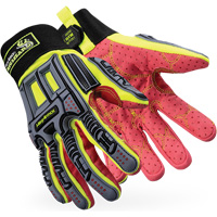 Gants r&eacute;sistants aux coupures Rig Lizard 2028X, 6/T-petit, Paume en Synth&eacute;tique/PEHP, Poignet &eacute;lastique/Boucle et crochet PB Rental Co. Ltd.