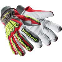 Gants r&eacute;sistants aux chocs Chrome SLT Winter 4073, 6/T-petit, Paume en Ch&egrave;vre, Poignet Poignet en tricot PB Rental Co. Ltd.