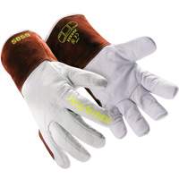 Gants de soudage HeatArmor 5058, Cuir fleur de ch&egrave;vre, Taille Petit/7 PB Rental Co. Ltd.
