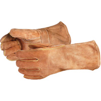 Gants de soudage bruns de luxe Endura 505BS, Cuir de vache refendu, Taille Grand PB Rental Co. Ltd.
