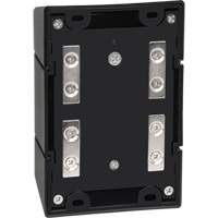 Barri&egrave;re murale magn&eacute;tique avec bande magn&eacute;tique, Plastique, Fixation magn&eacute;tique, 15', Ruban Noir et jaune PB Rental Co. Ltd.