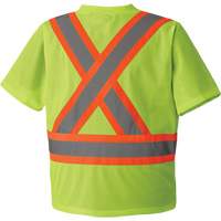 5993P Mesh Safety T-Shirt, Polyester, Small, High Visibility Lime-Yellow PB Rental Co. Ltd.