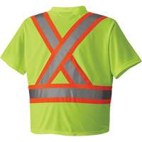 6989 Traffic Micro Mesh T-Shirt, X-Small, High Visibility Lime-Yellow PB Rental Co. Ltd.