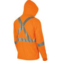 6964 Bird's-Eye Safety Hoodie, Small, High Visibility Orange PB Rental Co. Ltd.