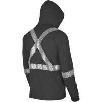 6966 Bird's-Eye Safety Hoodie, Small, Black PB Rental Co. Ltd.