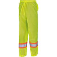 5670 Traffic Safety Pants, Polyester, 2X-Small/X-Small, High Visibility Lime-Yellow PB Rental Co. Ltd.
