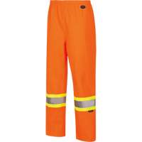 5627W Women's Waterproof Bib Pants, Polyester/Polyurethane, X-Small, High Visibility Orange PB Rental Co. Ltd.