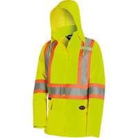 5628W Parka matelass&eacute; de s&eacute;curit&eacute; 300D The Rock, Polyester/Polyur&eacute;thane, Jaune lime haute visibilit&eacute;, T-petit PB Rental Co. Ltd.