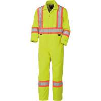 5512T High-Visibility Coveralls, 40 (Tall), High Visibility Lime-Yellow PB Rental Co. Ltd.
