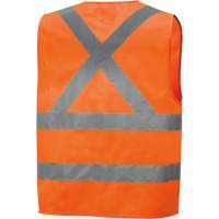 6885 Veste de s&eacute;curit&eacute; haute visibilit&eacute; en tricot chaîne, Orange haute visibilit&eacute;, Petit, Polyester PB Rental Co. Ltd.