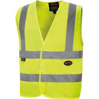 6886 Veste de s&eacute;curit&eacute; haute visibilit&eacute; en tricot chaîne, Jaune lime haute visibilit&eacute;, Petit, Polyester PB Rental Co. Ltd.