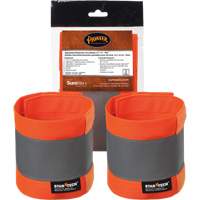 140A Brassard r&eacute;fl&eacute;chissant ajustable orange haute visibilit&eacute; de 14" X 4" PB Rental Co. Ltd.