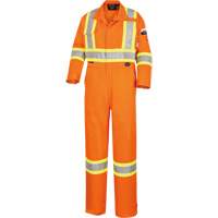 5551T Flame-Gard&reg; FR/Arc-Rated Coverall, Size 42 (Tall), High Visibility Orange, 9.1 cal/cm² PB Rental Co. Ltd.