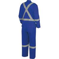 7709A "The Rock" FR-Tech&reg; High Visibility FR/Arc Rated Coveralls, Size 36, Royal Blue, 10 cal/cm² PB Rental Co. Ltd.