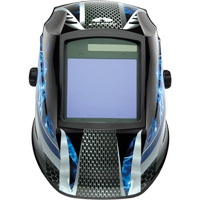 Leadhead&reg; Auto Darkening Welding Helmet, 3.8" L x 3.4" W View Area, 9 - 13 Shade Range PB Rental Co. Ltd.