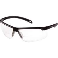 Lunettes de lecture H2MAX avec monture noire, Antibu&eacute;e, Transparent, Dioptrie 2,0 PB Rental Co. Ltd.