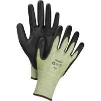 Gants &eacute;lastiques &eacute;cologiques sans coutures r&eacute;sistants &agrave; la coupe, Taille 7, Calibre 13, Rev&ecirc;tement Polyur&eacute;thane, Enveloppe en PEHP/rPET, ASTM ANSI niveau A4 PB Rental Co. Ltd.