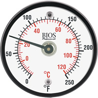Thermom&egrave;tre de surface magn&eacute;tique, Sans contact, Analogique, 0-250°F (-20-120°C) PB Rental Co. Ltd.