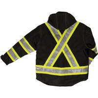Ripstop 4-in-1 Safety Jacket, Polyester, Black, X-Small PB Rental Co. Ltd.
