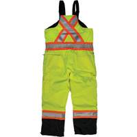 Salopette de s&eacute;curit&eacute; isolante en tissu ind&eacute;chirable, Polyester, T-petit, Jaune lime haute visibilit&eacute; PB Rental Co. Ltd.