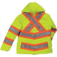 Womens Insulated Flex Safety Jacket, Polyester, High Visibility Lime-Yellow, X-Small PB Rental Co. Ltd.