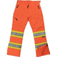 Pantalon de s&eacute;curit&eacute; isolant et extensible pour femmes, Polyester, T-petit, Orange haute visibilit&eacute; PB Rental Co. Ltd.