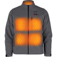 Manteau chauffante M12 ToughShell (manteau seulement), Hommes, Moyen, Gris PB Rental Co. Ltd.