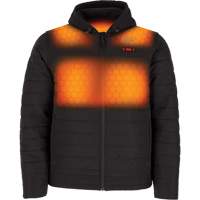 Veste chauffante M12 QuietShell avec pile, Hommes, Moyen, Noir PB Rental Co. Ltd.