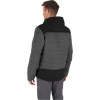Veste chauffante M12 QuietShell avec pile, Hommes, 2T-Grand, Gris PB Rental Co. Ltd.