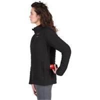 Manteau chauffant M12 Axis avec pile, Femmes, Petit, Noir PB Rental Co. Ltd.