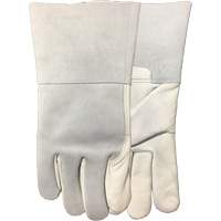 Gants d'ajusteur Fabulous Fabricator 2757E, Petit, Paume en Cuir fleur de vache, Doublure en Molleton de coton PB Rental Co. Ltd.