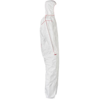 Combinaisons SFR avec cagoule, Moyen, Blanc, Tyvek 400 PB Rental Co. Ltd.