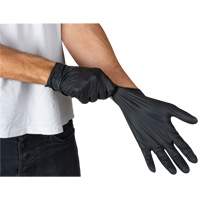 Emballages de gants jetables pour machine distributrice, Petit, Nitrile, 5 mils, Sans poudre, Noir, Classe 2 PB Rental Co. Ltd.