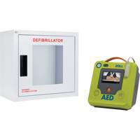 Ensemble armoire murale et d&eacute;fibrillateur AED 3, Semi-automatique, Anglais, Classe 4 PB Rental Co. Ltd.