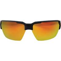 Pumori Safety Glasses, Red/Mirror Lens, Anti-Scratch, ANSI Z87+/MCEPS GL-PD 10-12/Meets/Exceeds CSA Z94.3 PB Rental Co. Ltd.