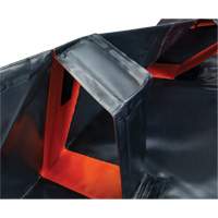 Berme d&eacute;ployable &agrave; mur IBX, Capacit&eacute; 1077 gal. US, 12' la x 12' lo x 12" h, Support &agrave; encliqueter PB Rental Co. Ltd.