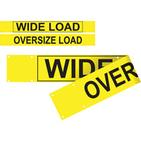 Banni&egrave;re wide load/oversized load &agrave; deux c&ocirc;t&eacute;s, Vinyle, 96" la x 12" h PB Rental Co. Ltd.