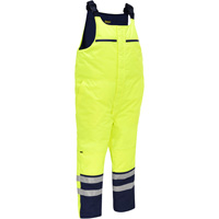 Salopette pour le froid extr&ecirc;me Bisley, Polyester, Petit, Jaune lime haute visibilit&eacute; PB Rental Co. Ltd.
