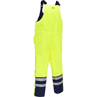 Salopette pour le froid extr&ecirc;me Bisley, Polyester, Petit, Jaune lime haute visibilit&eacute; PB Rental Co. Ltd.