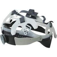 Suspension &agrave; courroie de basculement Fibre Metal 3SW4 pour casque Roughneck, Rochet PB Rental Co. Ltd.