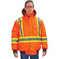 Waterproof 7-in-1 Winter Parka, High Visibility Orange, Medium PB Rental Co. Ltd.